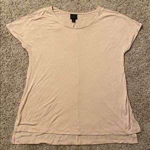 Worthington Soft Pink Short Sleeved Top